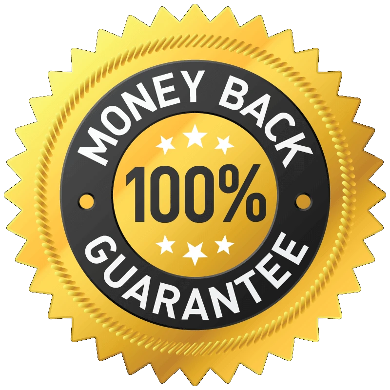 HydroHero 30-Day 100% No-Risk Money Back Guarantee official seal